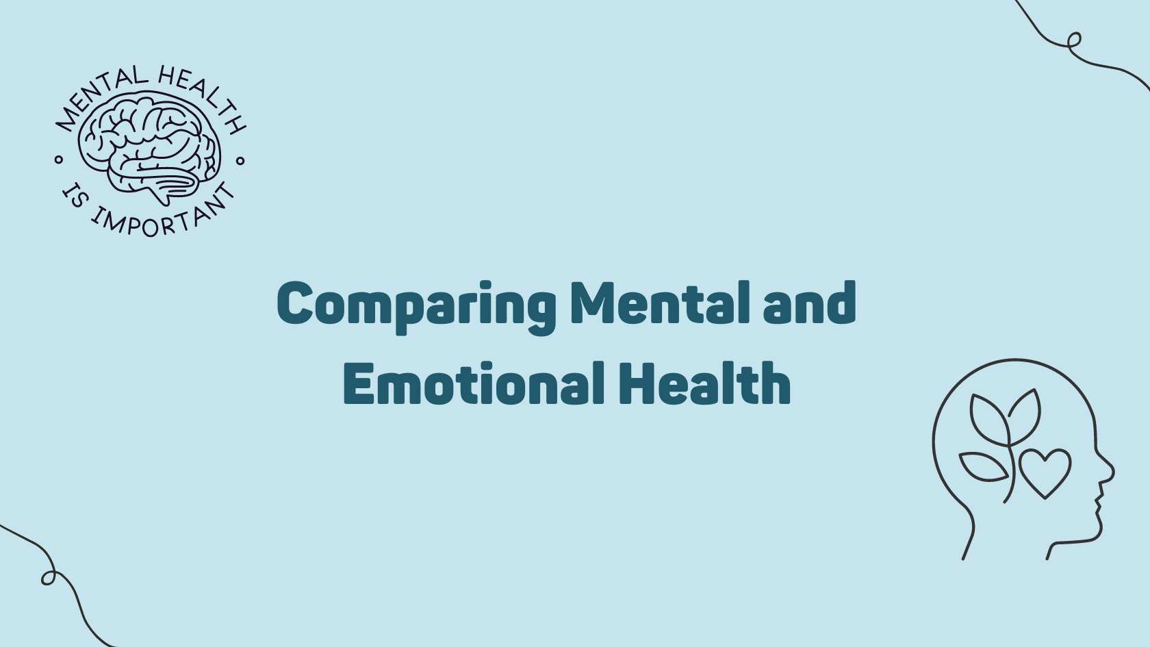 Compare Mental and Emotional Health